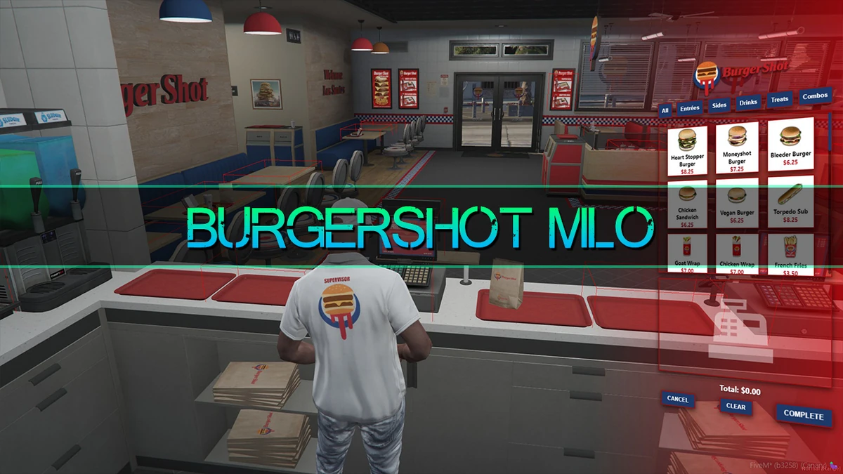 Burgershot MLO – Fully Open Source | FiveM Ready
